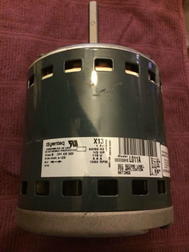 Genteq X13 ECM Blower Motor 1/2 HP, Model 5SME89HX L011A PN 524039