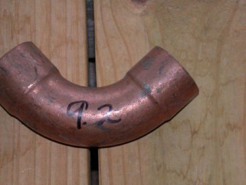 Copper HVAC 1 3/4&#034; to 1 3/4&#034; elbow 90 degree for Refrigeration MRO 9.2 to 9.9 oz