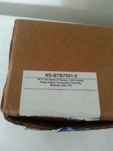 Johnson Controls NS-BTB7001-0 Network sensor lcd display temp adjust occupancy