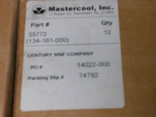 12 Mastercool R-12 R-22 Brass Manifold Gauge &amp; Hose Set