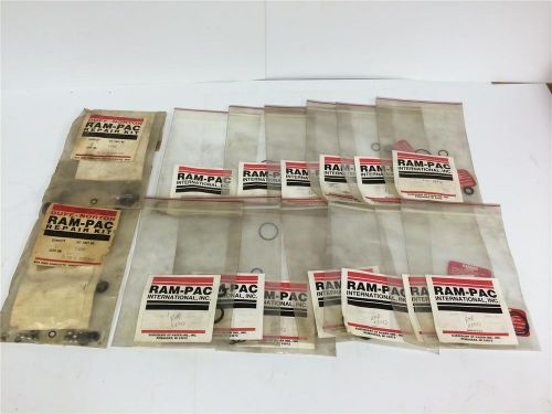 Huge lot ram pac hydraulic pump cylinder piston oil fluid seal kits x6980 x8342 for sale