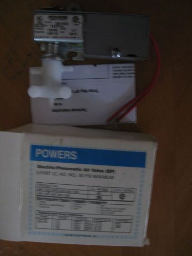 Powers Three Way Electric Pneumatic EP Air Valve Model# 265-1002