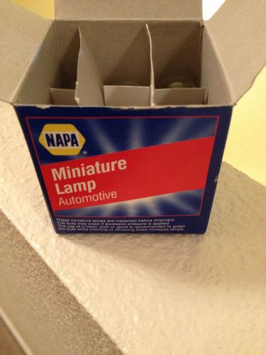 GENUINE NAPA 12V CLEAR BULBS 1157 8 PACK