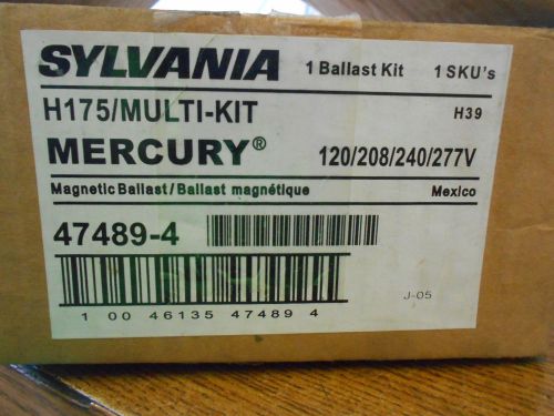 NEW SYLVANIA MAGNETIC BALLAST MULTI KIT H175 47489-4