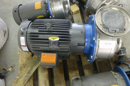 Goulds G&amp;L 20hp Baldor Stainless Steel Centrifugal Pump 230/460 V