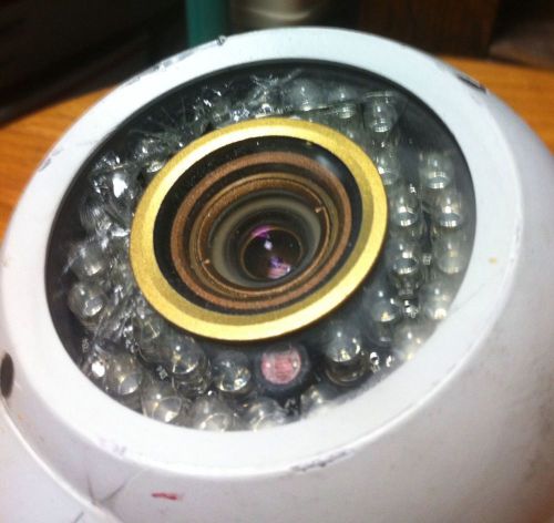 White Dome Security Camera