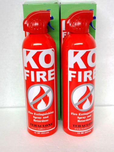 New ko fire  extinguisher for small fires car kitchen or camp 15 oz ((2 pack)) for sale