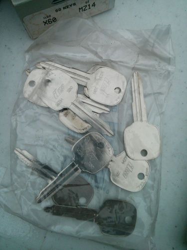 MAZDA ilco key blanks X60 mz14 lot of 10