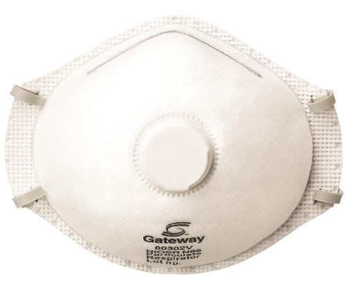 (10x) TruAir Vented Particulate Respirator N95 NIOSH Approved Non-Latex 80302V