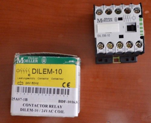 NEW Klockner Moeller DIL EM-10 Contactor/ Relay