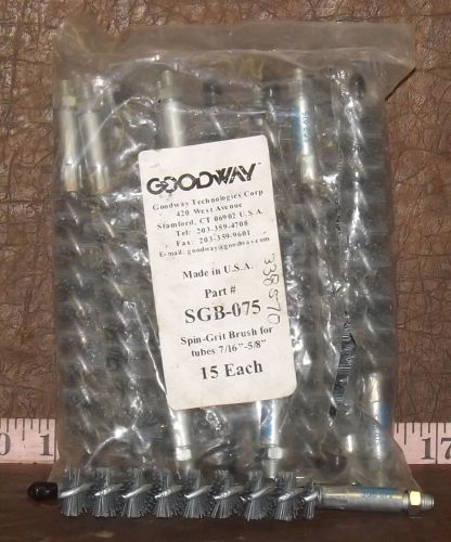 14 NEW GOODWAY SGB-075 SPIN-GRIT BRUSH NIP