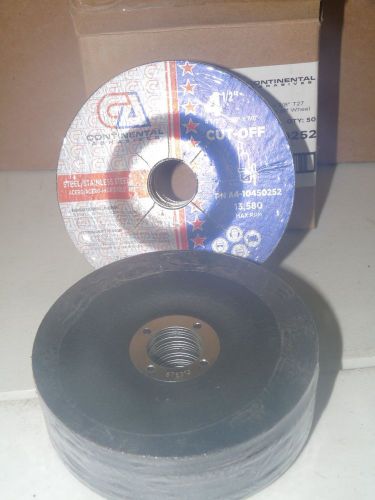 200-4-1/2&#034; x .040 x 7/8 Type 27 Cut Off Wheels (0.70each starting bid)