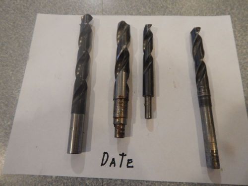 Reduced Shnk Twist Drill Bits  lot of 4 Pcs