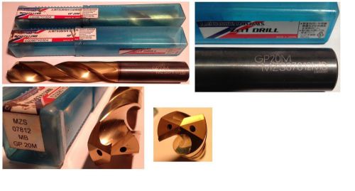 Mitsubishi mzs07812 mb gp 20m solid carbide drill  25/32 for sale