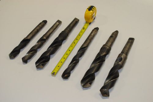 Drill bit lot of 11 taper high speed lathe mill metalworking machine lot #2 for sale