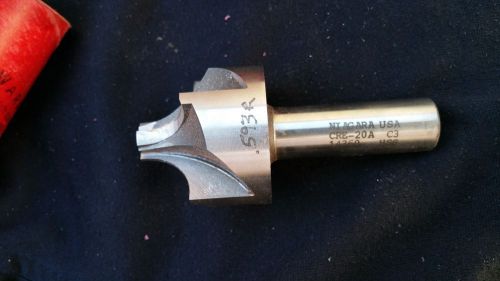 NIAGARA HSS CORNER ROUNDING END MILLS 5 PIECES