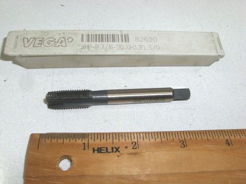 OSG VEGA  7/16-20 3-FLUTE GH3 SPIRAL POINT STEAM OXIDE TAP  (1 PC)