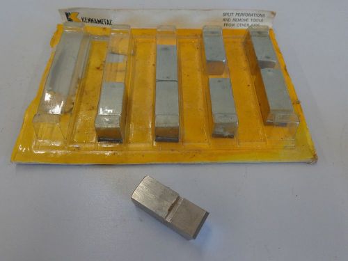 8 KENNAMETAL CEMENTED CARBIDE TOOL BITS 54557R3 KM SCREW MACHINE