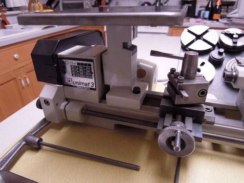 Emco, unimat 3,  machinist&#039;s mini lathe, jewelers, hobbyists, watchmakers. for sale