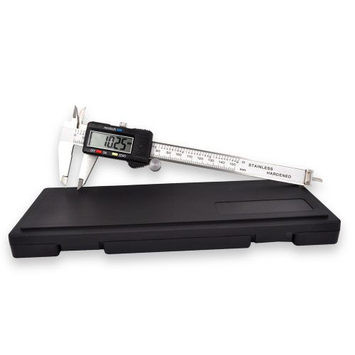 6&#034; INCH ELECTRONIC LCD DIGITAL VERNIER CALIPER MICROMETER GUAGE INBOX