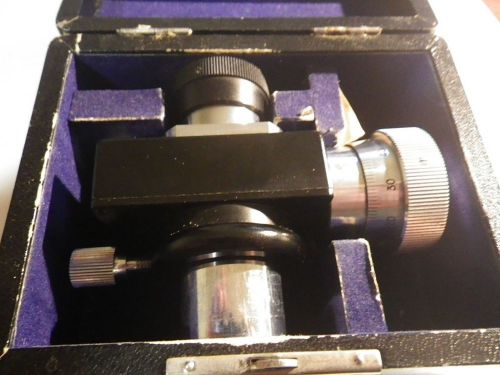 UNITRON OCULAR MICROMETER FOR MICROSCOPES LINEAR  MEASUREMENT RARE