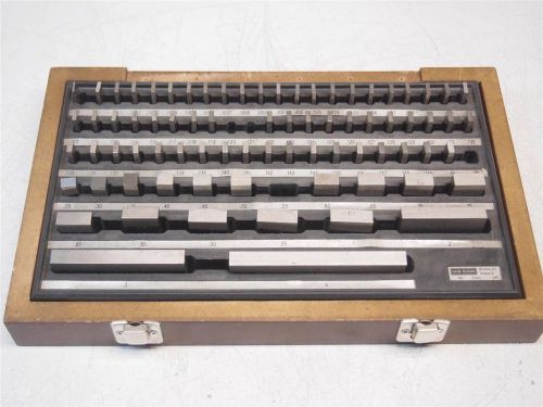 .05 - 4&#034; Rectangular Gage Block Set