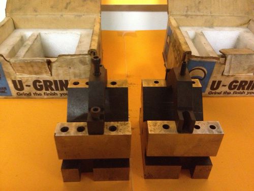 Pair 90Degree 3&#034;x4&#034;x3&#034; U-Grind V-Block Kit