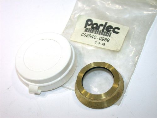 NEW PARLEC GOLD SEAL ER40 .969&#034; ID COLLET COOLANT SEALS CSER40-0969