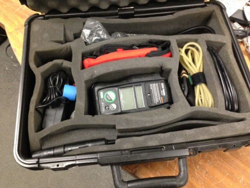 MSA ALTAIR MULTIGAS GAS DETECTOR w/ flow control Pump Probe Case