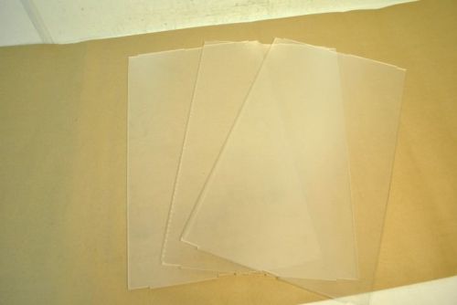 3 acrylic plexiglass sheets from flat screen lcd tvs 19 1/4&#034; x 11&#034; x 1/8&#034; for sale