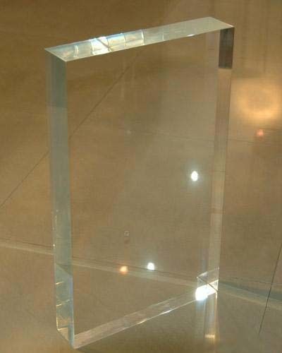 2pcs CLEAR ACRYLIC SHEET TRANSPARENT PMMA PANEL PLATE 100mm * 100mm * 3mm