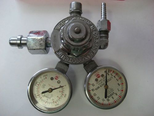 Vintage Victor Equipment Co. San Francisco Temperature Gauge