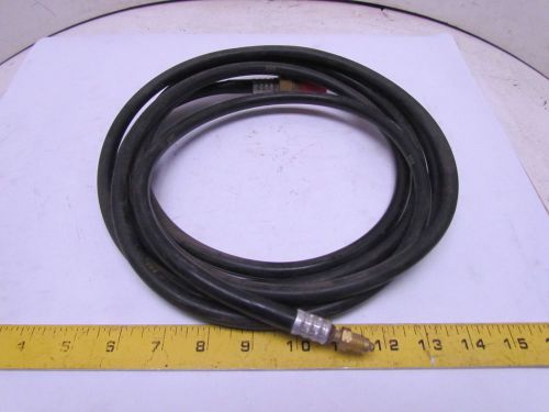 Union Carbide 250 12&#039; Rubber Welding Hose 7/8-14 Left Hand Thread #18 Torch Sz