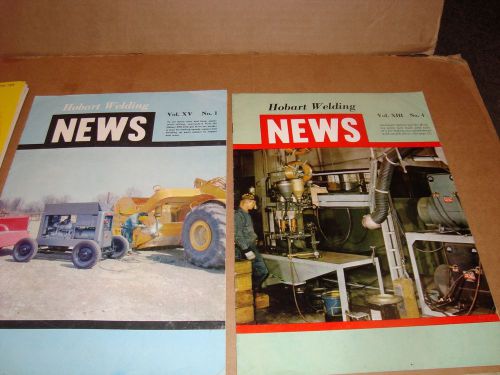 LOT OF 7 HOBART ARC WELDING NEW PAMPHLETS