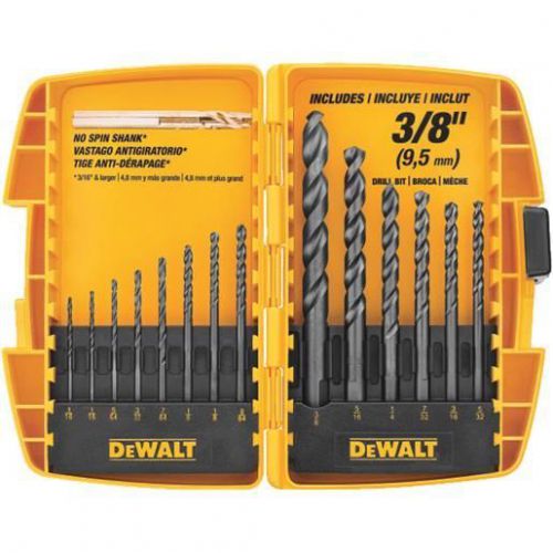 14pc blk oxide bit set dw1162 for sale