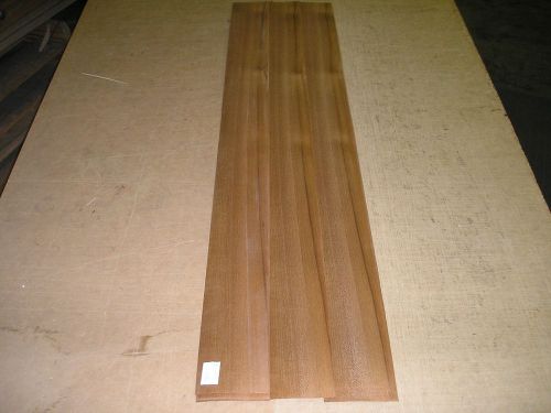 Teak Veneer. 3.5 x 44, 23 Sheets.