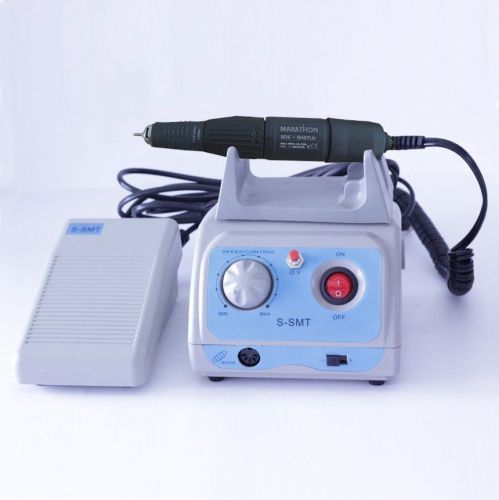 45K RPM Handpiece Marathon Micro Motor Speed pedal Control Polisher Dental Lab