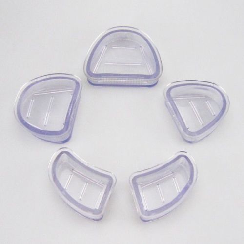 New Dental Lab Plaster Model Base Molds 5 pcs/1 set