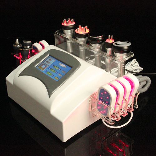 New 5 in 1 Cavitation Ultrasonic Weight Lose Vacuum  RF Lipo Laser LLLT Slimming