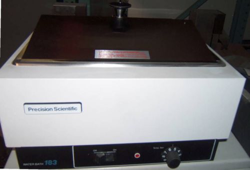 Precision scientific water bath model 183 exc. cond. for sale