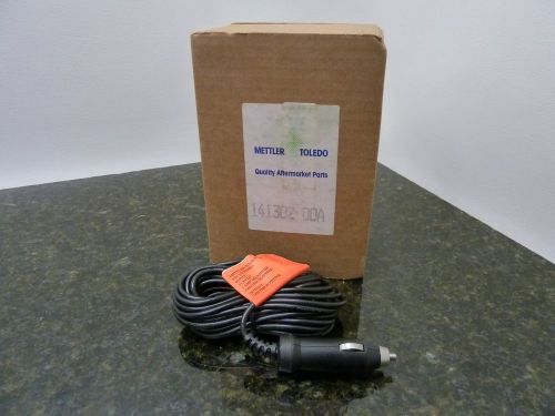NEW METTLER TOLEDO SCALE 12V CAR POWER SUPPLY ADAPTER P/N 141302 00A SHIPS FREE