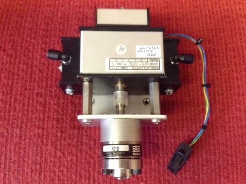 Rheodyne- Part #7010 Sample Injection Valve - w/ Model #5701 Pneumatic Actuator