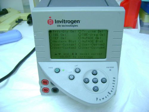 Life Technologies Invitrogen PowerEase 500 Power Supply Electrophoresis