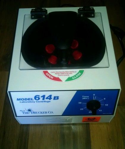 Drucker 614B 6 Tube Clinical Centrifuge Tested: Works