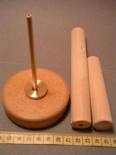 Pyro rocket tooling set precision brass 1ins. with two rammers for sale