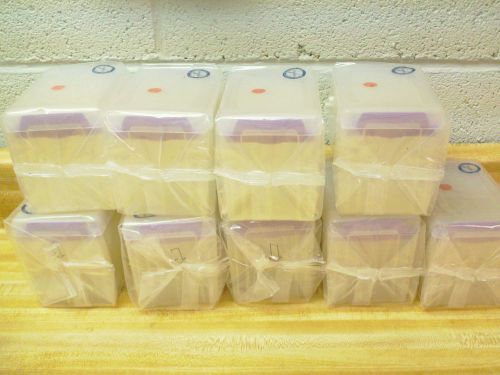 Lot of 864 Biohit Tips 791201, 1200ul - 9 Racks x 96 each