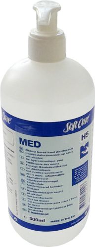 SoftCare Hand Sanitiser 500ml Pump Dispenser Disinfectant for Hospitals NHS Rub