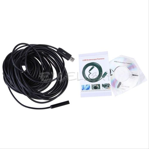 Copper Head HD USB Microscope Endoscope Borescope Video Camera Loupe 20M E0Xc