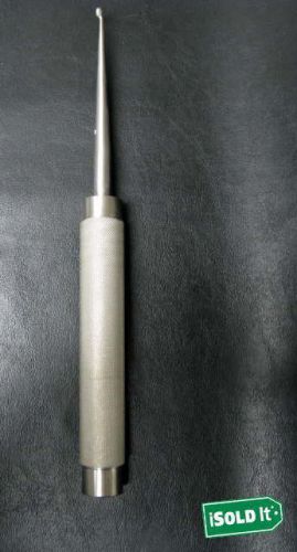 Sklar surgical cobb bone curette 11&#034;  straight oval #40-8103 #1 germany for sale