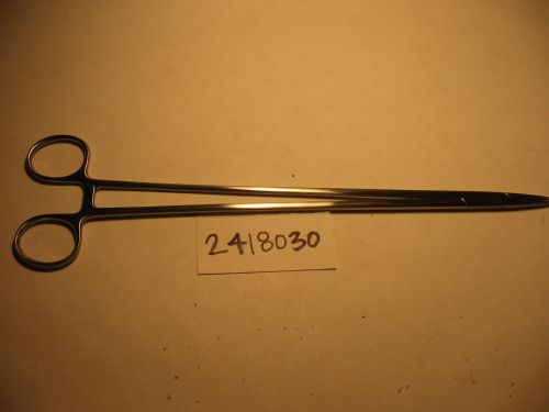 MAYO-HEGAR NEEDLE HOLDER SERRATED-GROOVED &#034;12&#034;